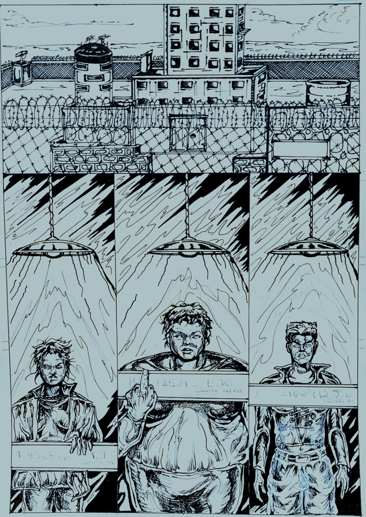 raw comics - purple sky