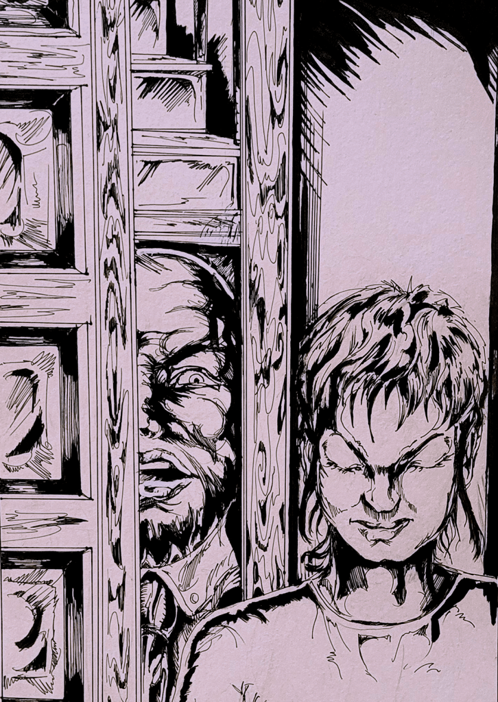 raw comics - purple sky